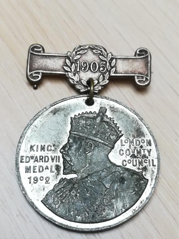 Великобритания медаль 1905 год, коронация Эдварда VII