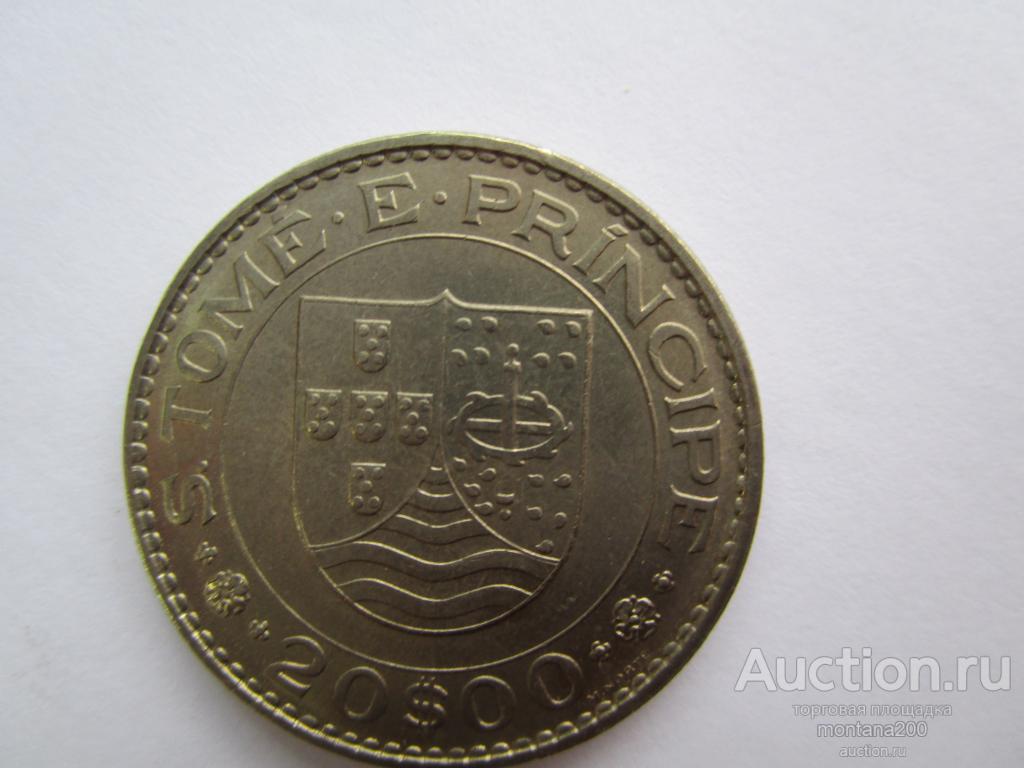 сан томе и принсипи 20 эскудо 1971 !!!! 1