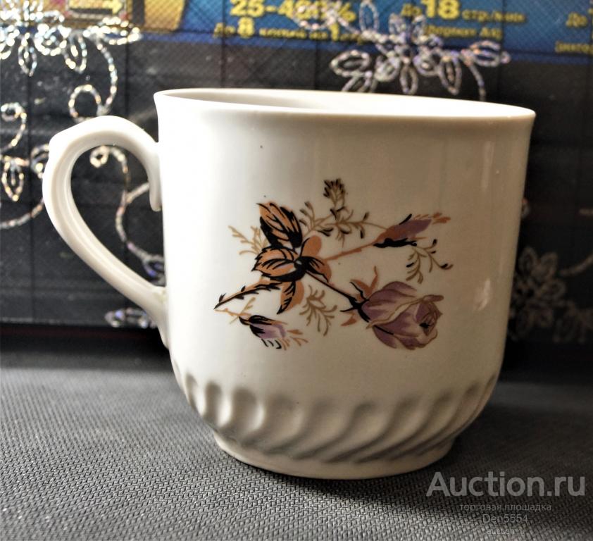 ЧАШКА СССР. ЧАШКА ЧАЙНАЯ. Тирнопольский фарфоровый завод.