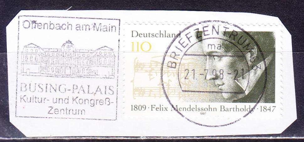 Германия, 1997 г., гаш