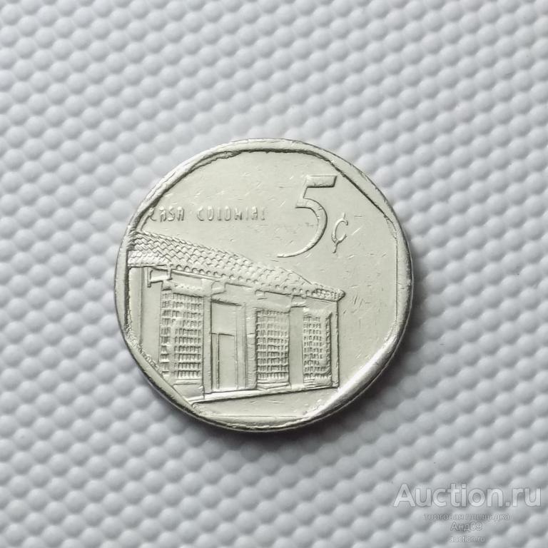 Куба 5 сентаво 1999 года (5750х)