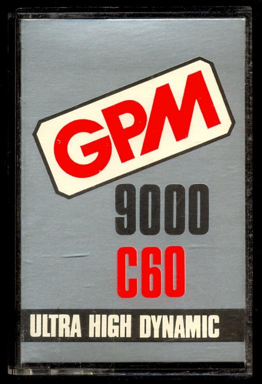 Кассета в коллекцию GPM 9000 Ultra high Dynamic C - 60 НОВАЯ