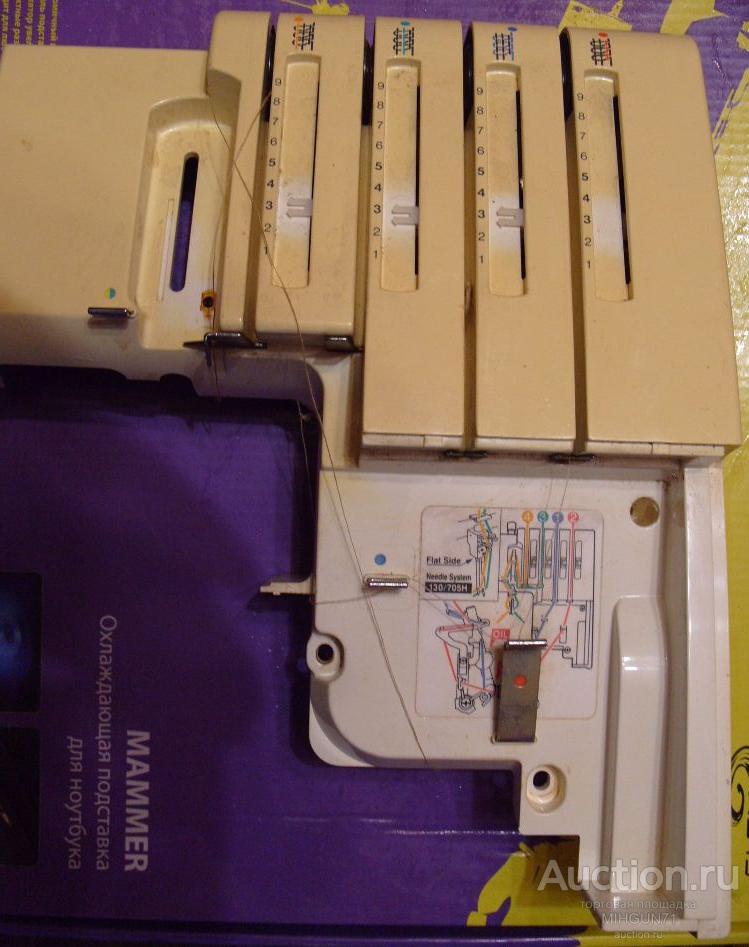 Bernina Bernette 800D механизм подачи ниток