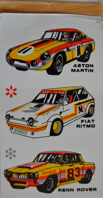 Переводные картинки Машины Сводилки 80 года СССР