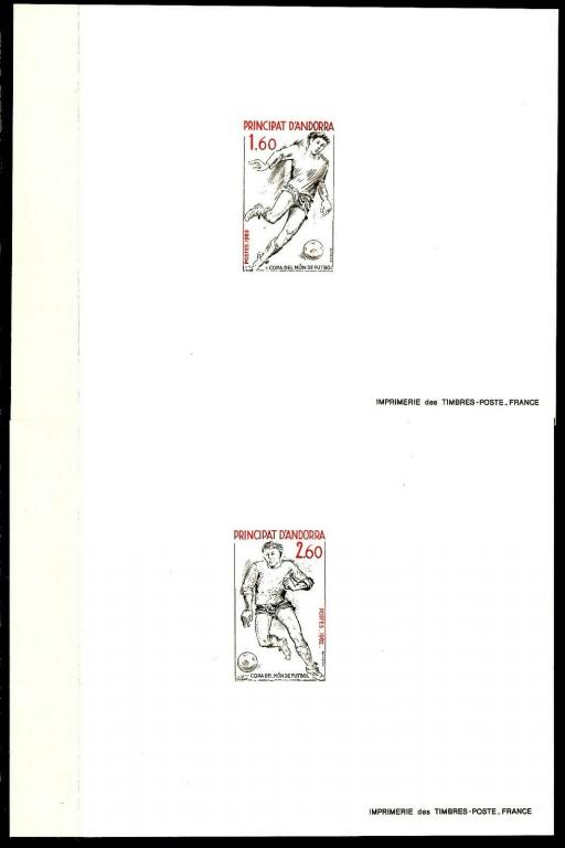 Чемпионат мира по футболу Испания 82 Андорра (Фр.)