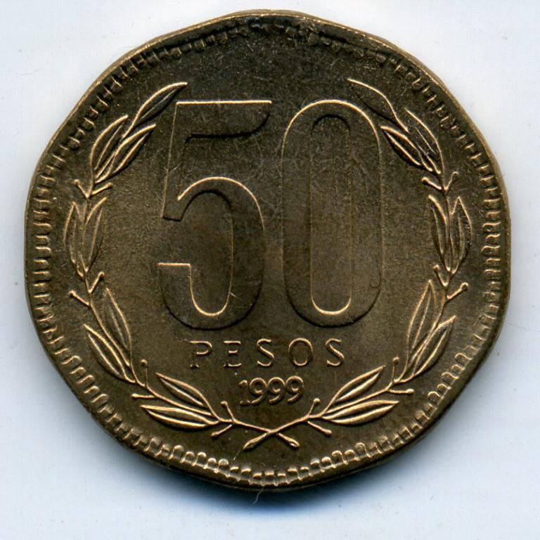 50 песо - Чили - 1999 - UNC