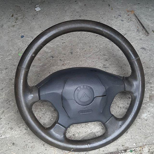 Кожаный руль geely ck 1.
