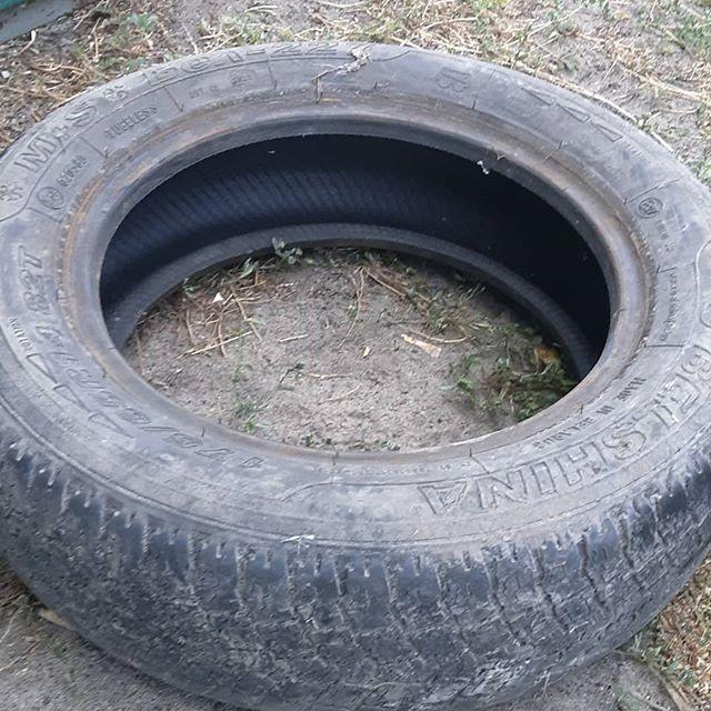 Колесо покрышка на запаску R14 belshina 175/65 зимняя.  1.