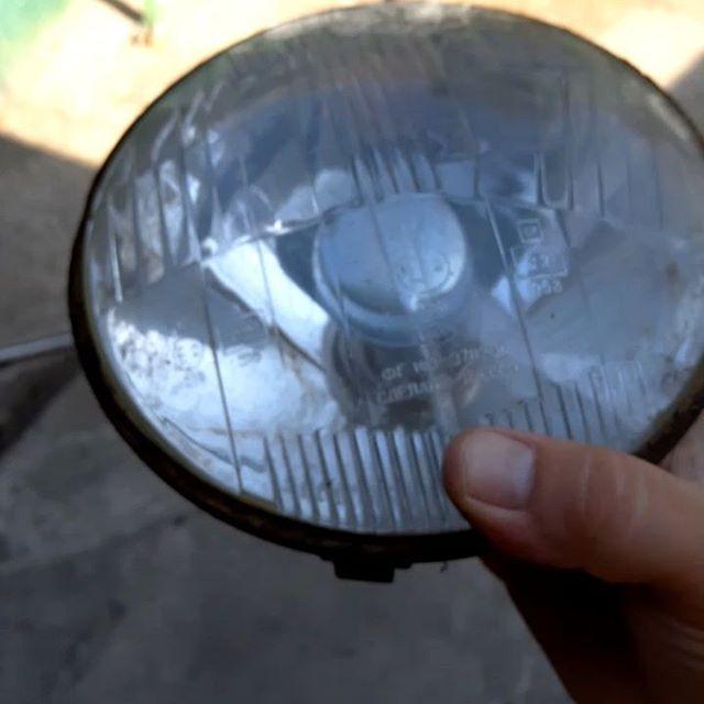 Фара туманка круглая сделано в СССР