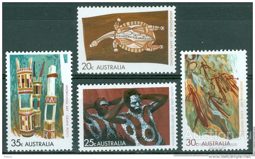 Австралия 1971 Искусство аборигенов
