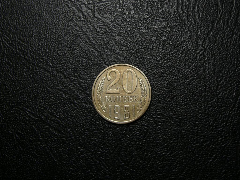 20 копеек 1981 XF Федорин 143 штемпель 3 коп