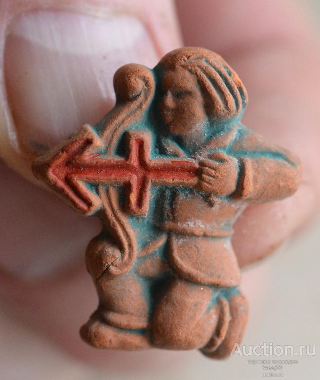 Рейх 1941-1945г.г. Зимняя помощь Знаки зодиака Стрелец керамика