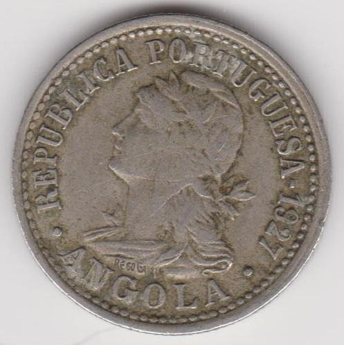 АНГОЛА 2 МАКУТЫ 1927 VF