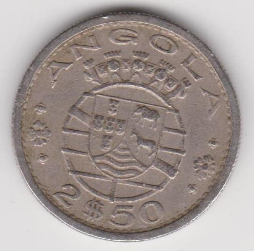 АНГОЛА 2,5 'ЭСКУДО 1969 GVF