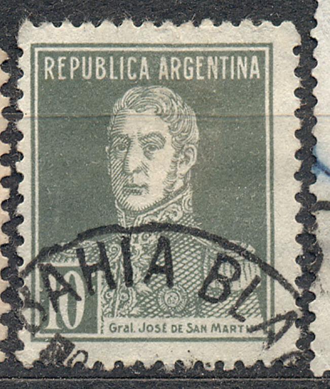 Аргентина 1923 г.  стандарт гашеная
