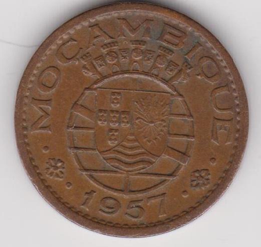 МОЗАМБИК 50 СЕНТАВО 1957 XF