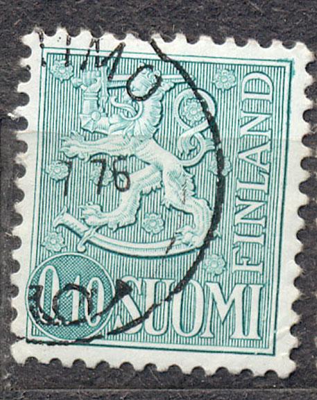 Финляндия 1963 г. стандарт тип 2  гашеные