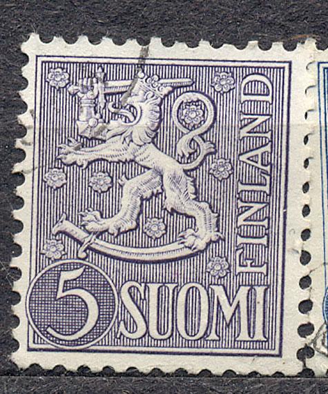Финляндия 1954 г. стандарт   гашеные