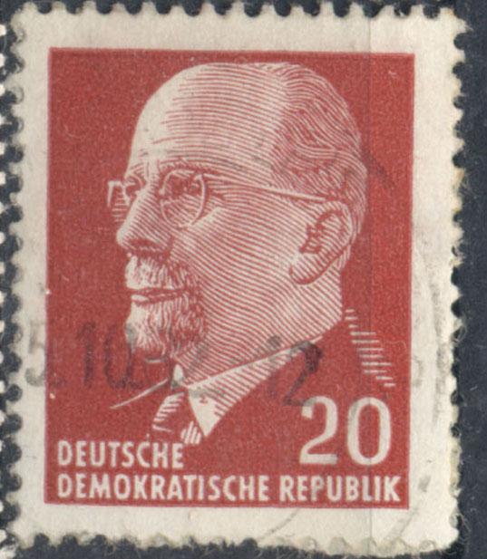 ГДР 1961 г. стандарт с гашеные