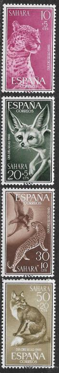 Испанская  Сахара.  Фауна  Ми  207-10  **