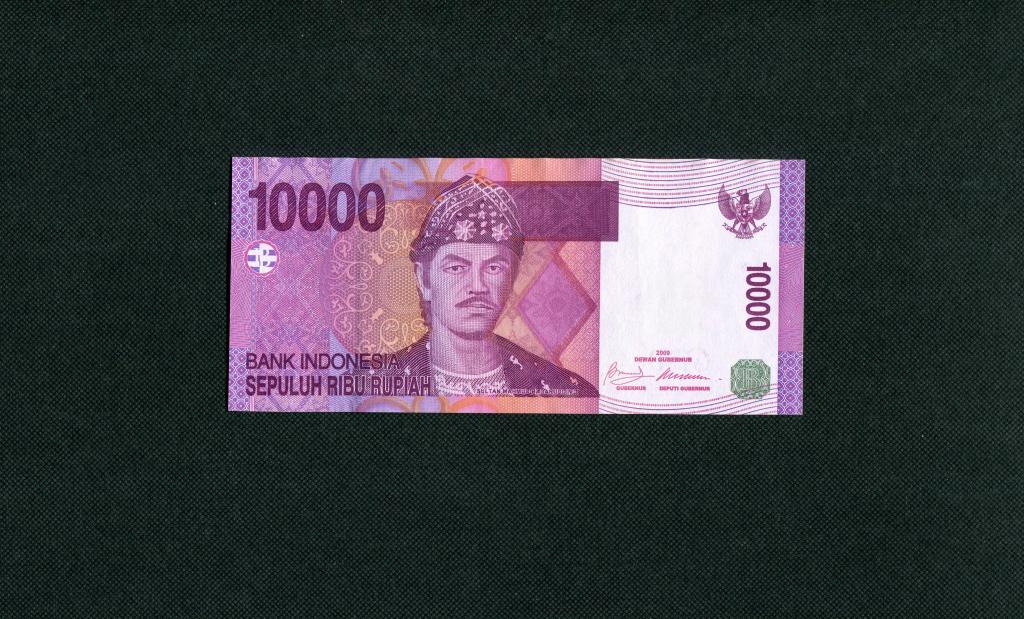 10000 рупий. Индонезия. 2009 год. # 4368.