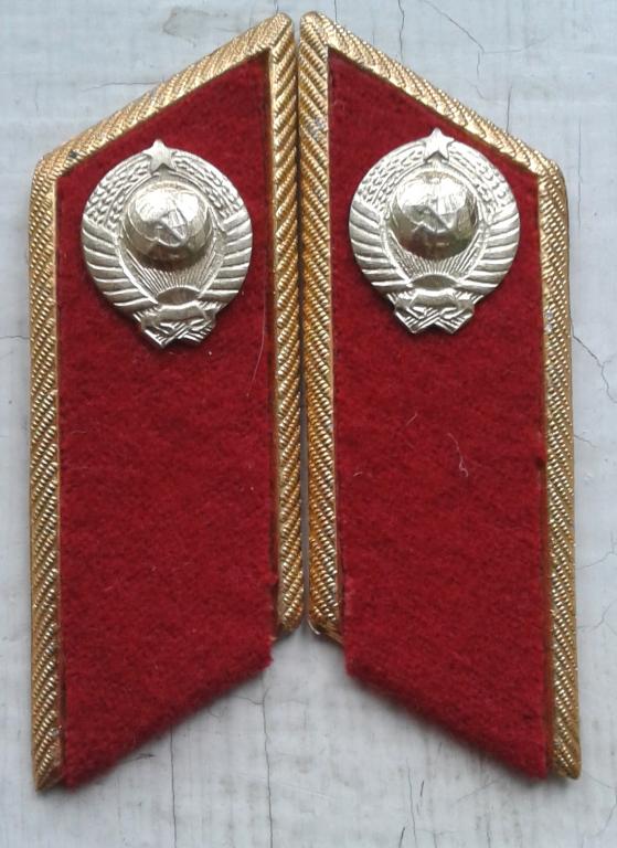 Петлицы  на мундир милиции, обр.1975г. 2 вариант
