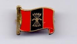 Значок в виде флага Фаланги Испания Франко 1939-1975 гг.