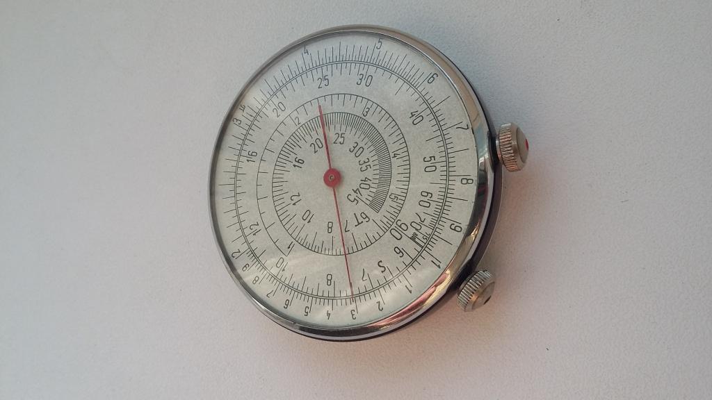 линейка логарифмическая круглая