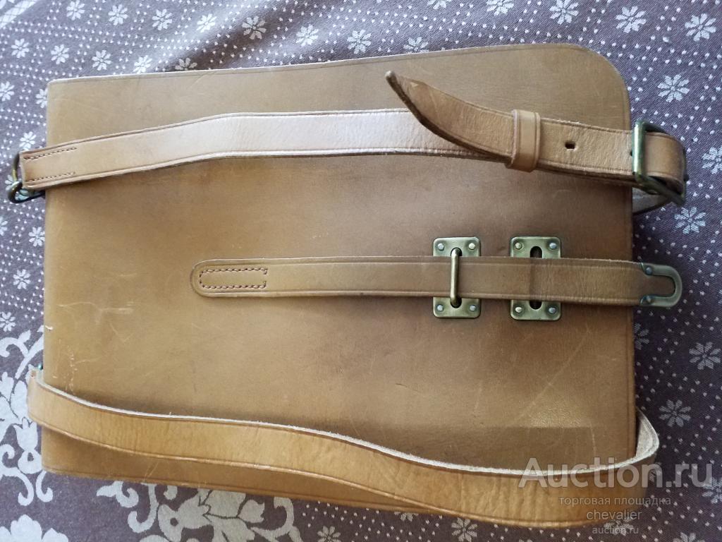 Планшет офицерский, кожанный. 1953 год.