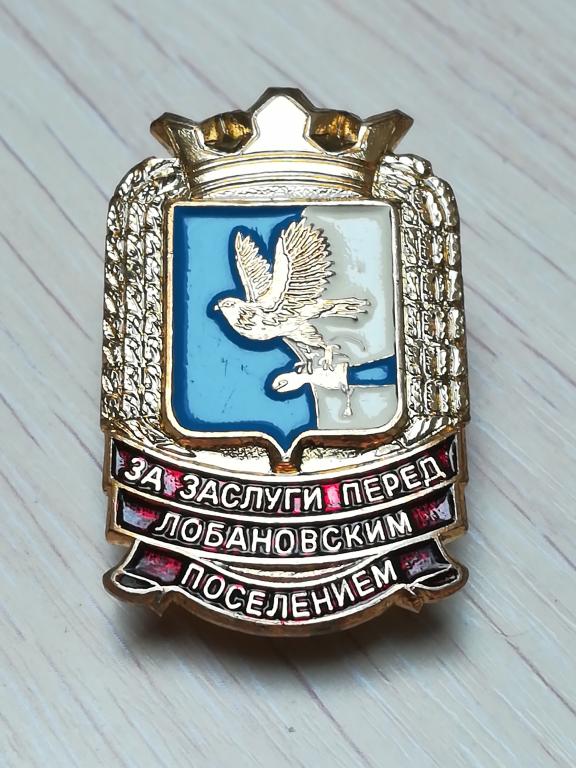 Почетный гражданин. За заслуги перед Лобановским поселением. Пермский район. Пермский край.