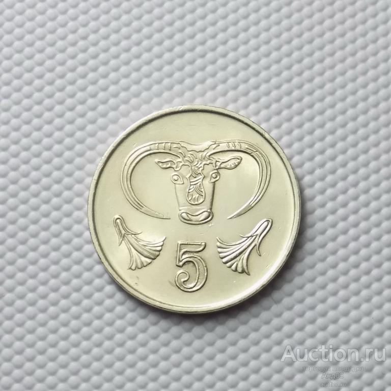 Кипр 5 центов 1998 года (7238э)