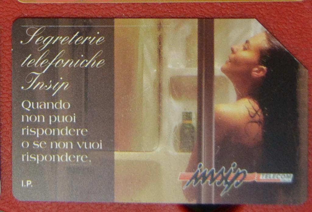 Телефонная карта Италия Реклама Геля для душа 5000 лир - 28