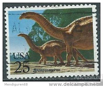 США  1989  Древние животные  ( марка из серии )
