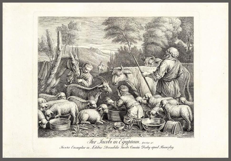 Путь Святого Иакова в Египет, 1732 год.