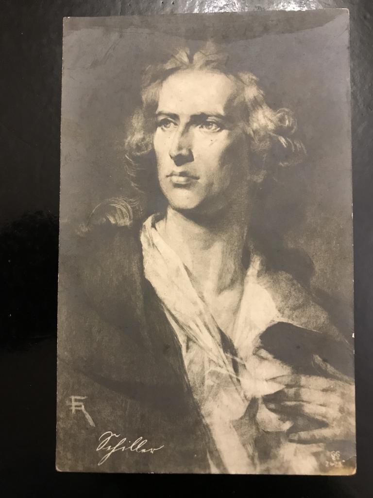 Фридрих Шиллер. Немецкий поэт, философ. 2423. Коллекция.