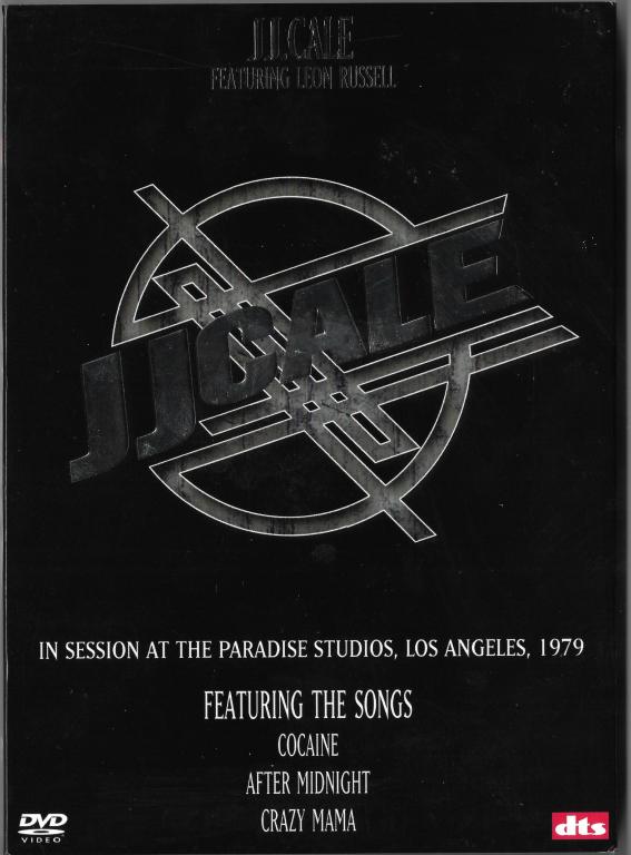 JJ.Cale "Featuring Leon Russell ‎– In Session At The Paradise Studios" 2002 DVD