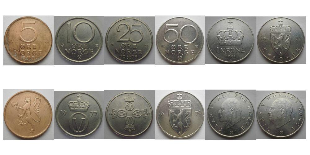 (1973-1991) Король Улаф V - Норвегия