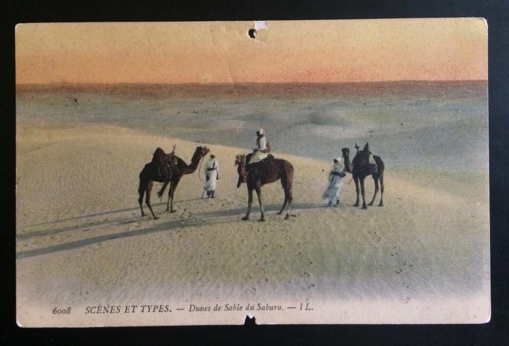 Издательство Levy &amp; Neurdein Réunis Франция Париж после 1920 г. "Песчаные дюны Сахары