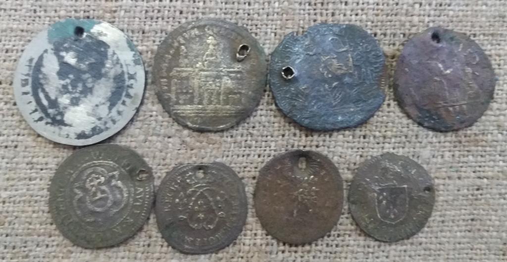 Счетные жетоны (мордовки) 8 шт. ОТБОРКА без повторов!!!