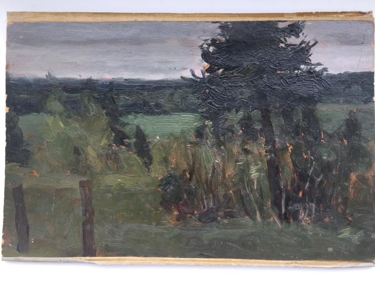 Васин В.А. (1918-2006) "Пасмурно" (1950)