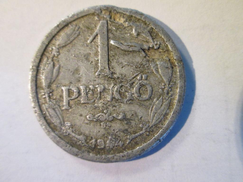 1 пенго 1944 Венгрия 1 pengo 1944 Magyar