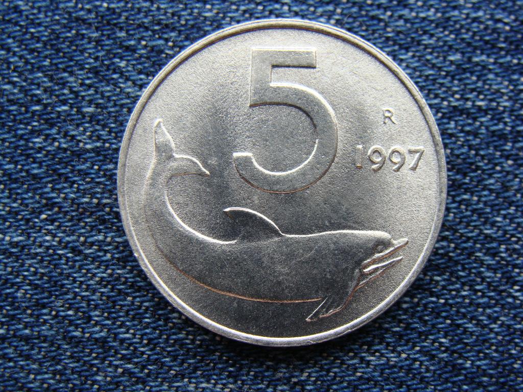 5 лир 1997 год (R). Италия