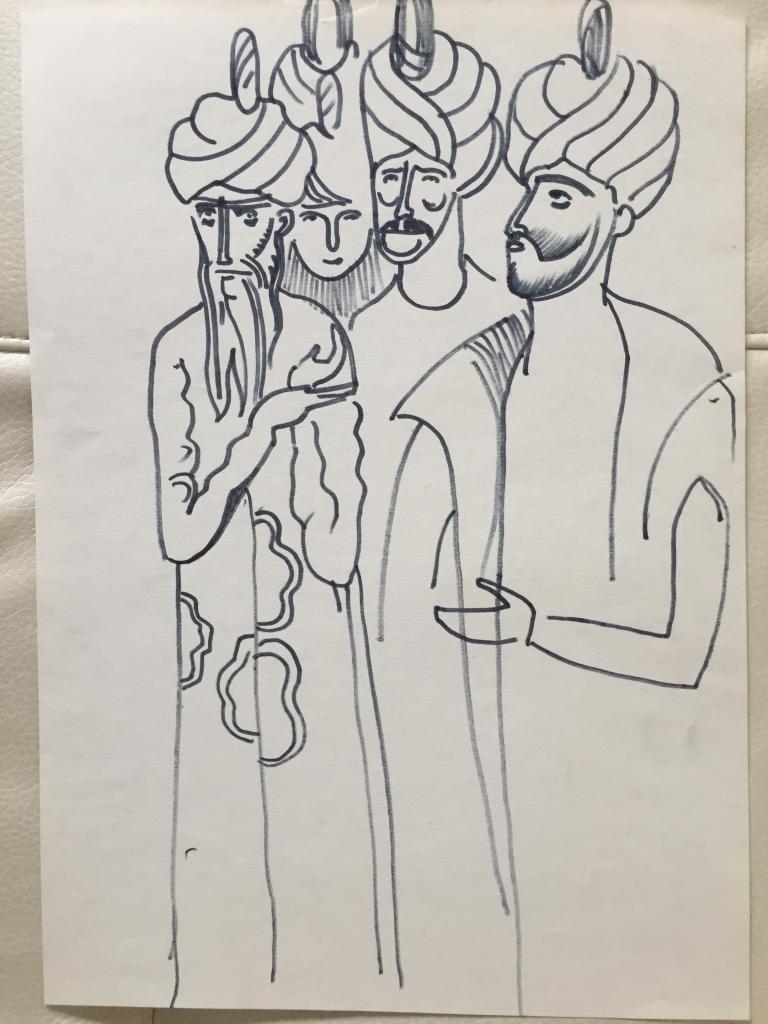 Лемпорт В.С. (1922-2001)  Визирь и советники