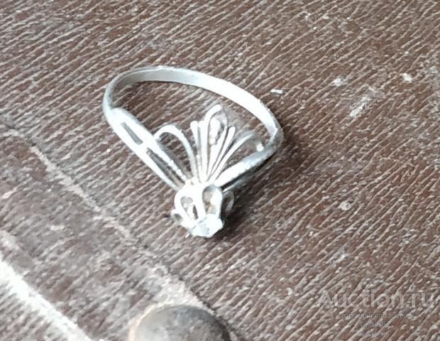 Кольцо серебро 925 проба, размер 20.