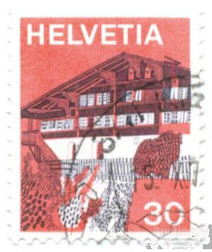 Швейцария 1973 архитектура лот-19216