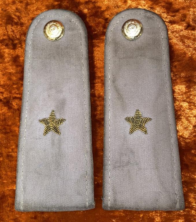 Погоны высшего начальствующего состава МПС