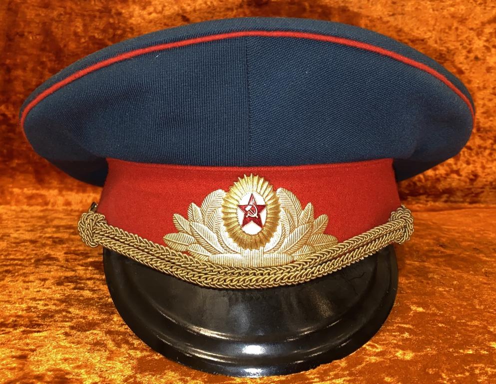 Фуражка парадная офицера СА. 1970 год