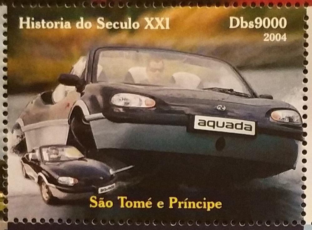 Сан-Томе и Принсипе 2004 легковой автомобиль-амфибия