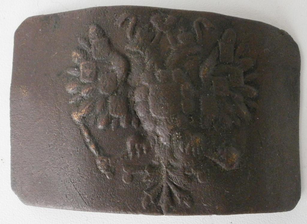 пряжка, пряга, бляха солдатская, орёл. Р.И.А.