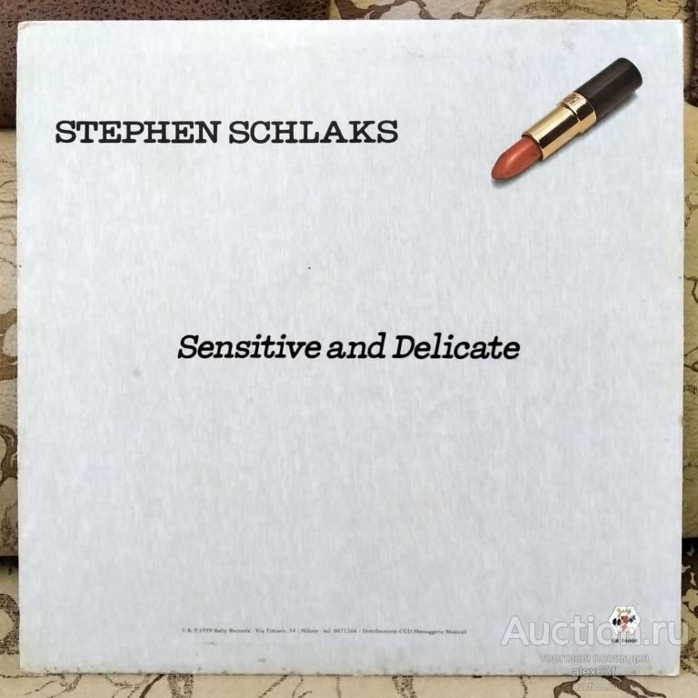 Stephen Schlaks 1979 Sensitive And Delicate (Italy)